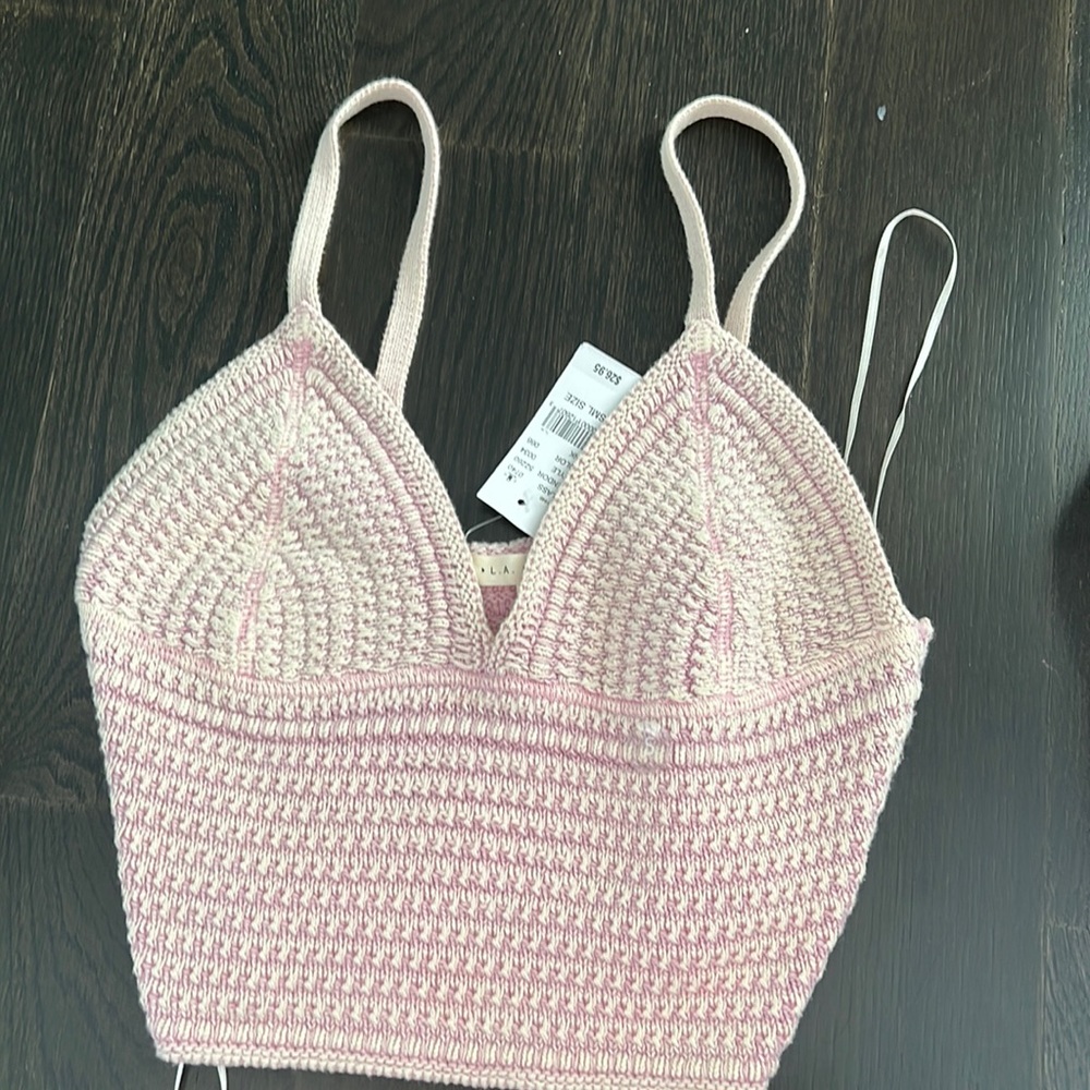 Crotchet top, Pacsun, small